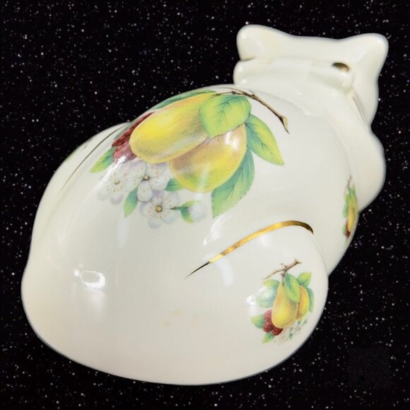 Formalities Baum Bros Ceramic Porcelain Resting Sleeping Painted Cat Figurine - Picture 7 of 10